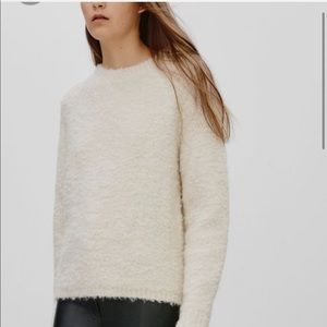 Fuzzy Aritzia sweater!